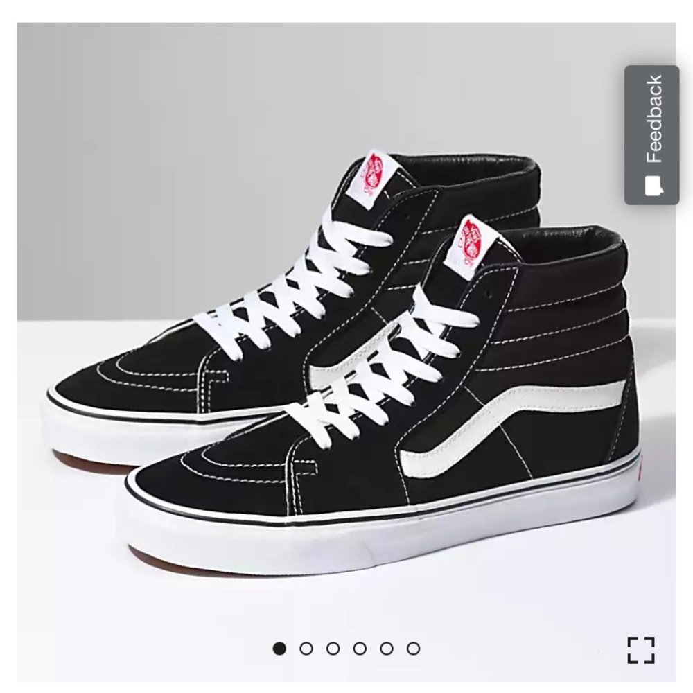 Vans Sk8-hi Black High Top Sneakers